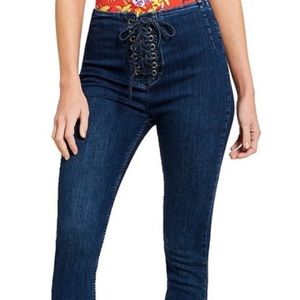 Lace up Free People Jeans